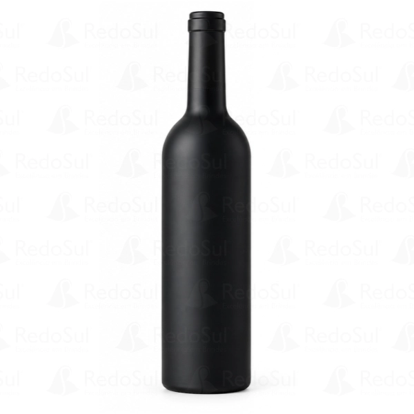 Kit Vinho Personalizado Formato Garrafa com 4 Peças Kit Vinho Personalizado Formato Garrafa com 4 Peças